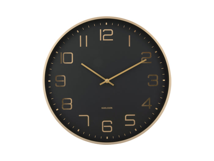 Karlsson - Wall Clock Elegance Glow