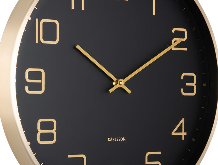 Karlsson - Wall Clock Elegance Glow