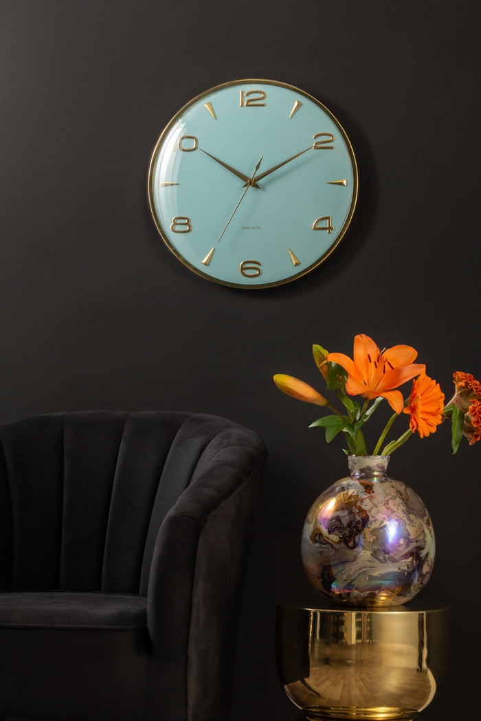 Karlsson - Wall Clock Sienna Glow