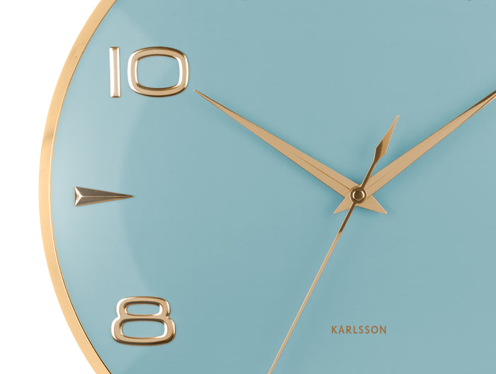 Karlsson - Wall Clock Sienna Glow