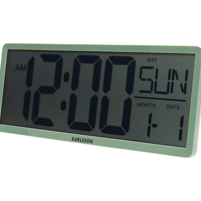 Karlsson - Wall|Table Clock Retro LCD
