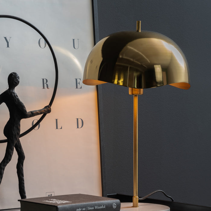 Leitmotiv - Table Lamp Waved Dome