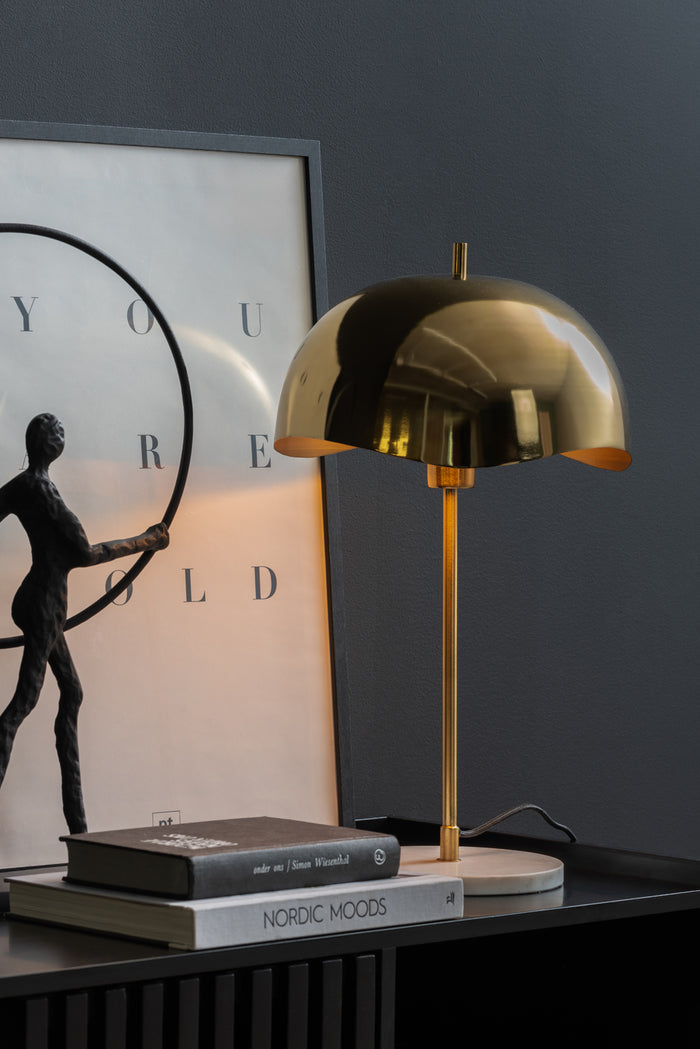 Leitmotiv - Table Lamp Waved Dome
