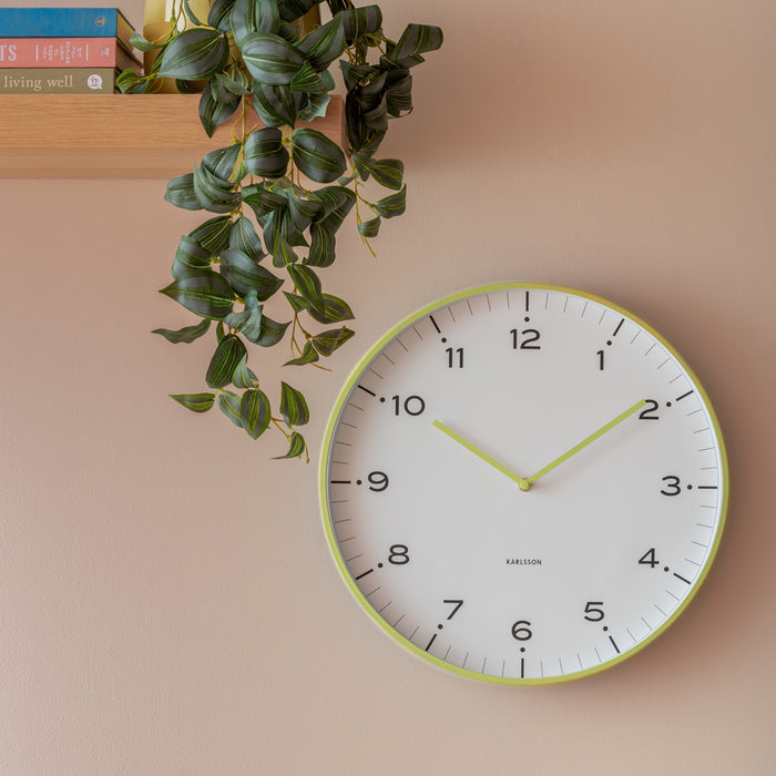 Karlsson - Wall Clock Circus Rings