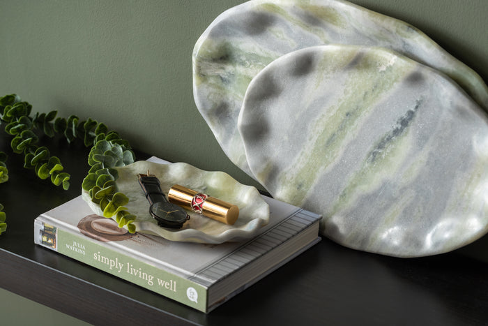 present time - Tray Waved Oval Medium