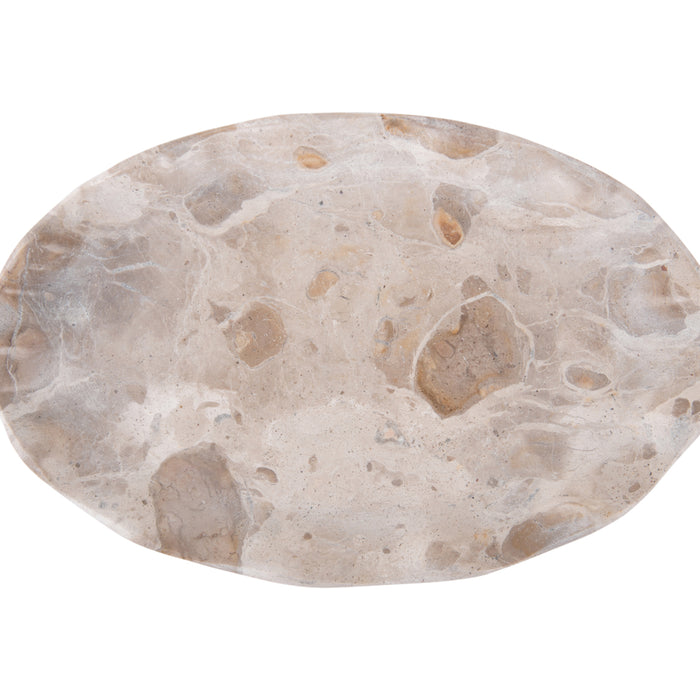 present time - Tray Waved Oval Small