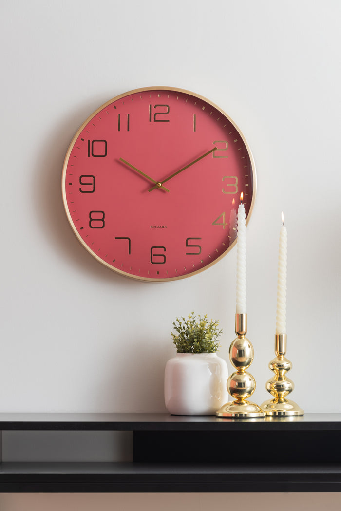 Karlsson - Wall Clock Elegance Glow
