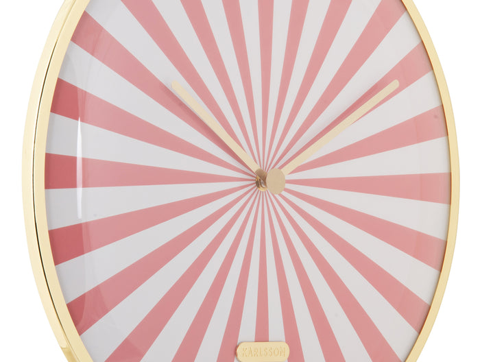 Karlsson - Wall Clock Candy Swirl Dome