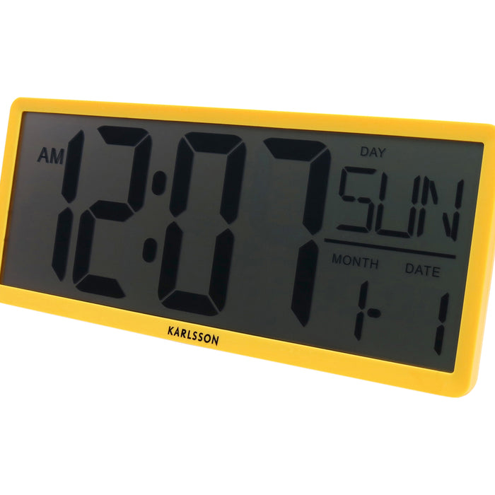 Karlsson - Wall|Table Clock Retro LCD