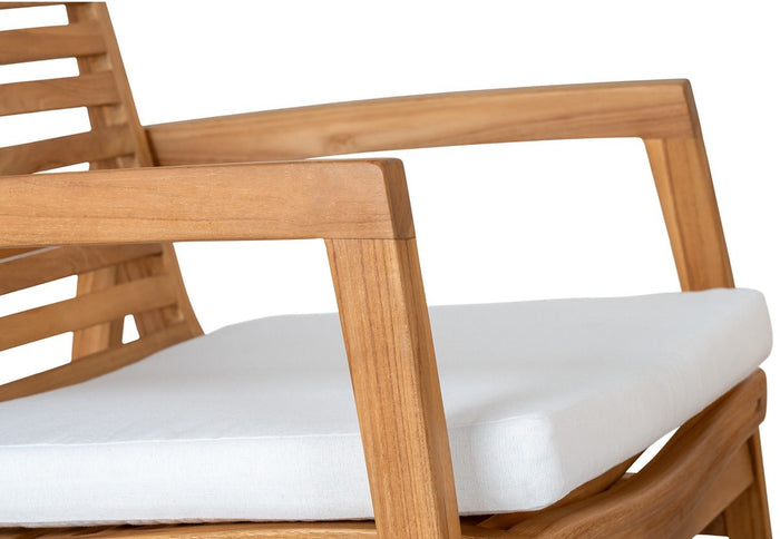 House Nordic - Tuin Lounge Set Santander Teak Naturel