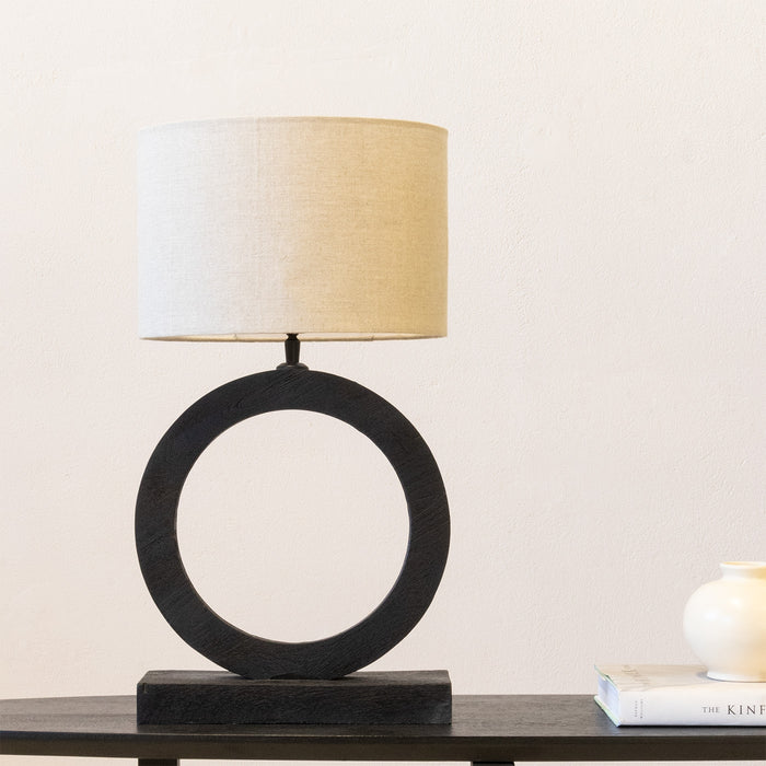 Giga Meubel - Tafellamp Zwart - 30cm - Tafellamp Nils