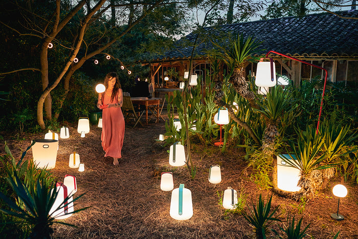 Fermob Balad outdoor tafellamp - H25 cm - Miel - Mobiele lamp