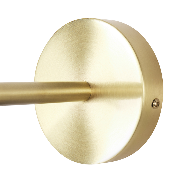 Beliani - LASOLO - Wandlamp - Wit - Metaal