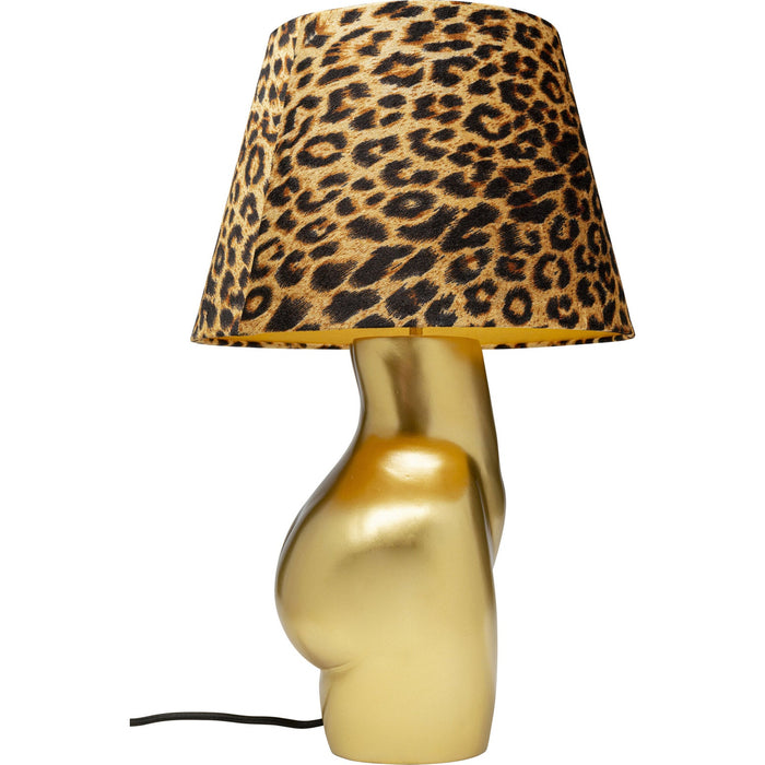 Kare Tafellamp Donna Leo 48cm