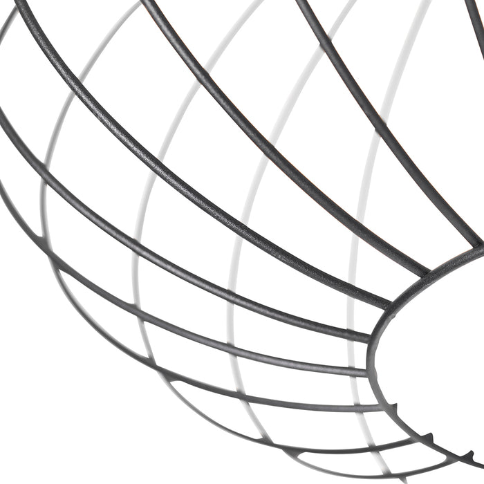 QAZQA Smart plafonnière zwart incl. Wifi G95 - Margarita