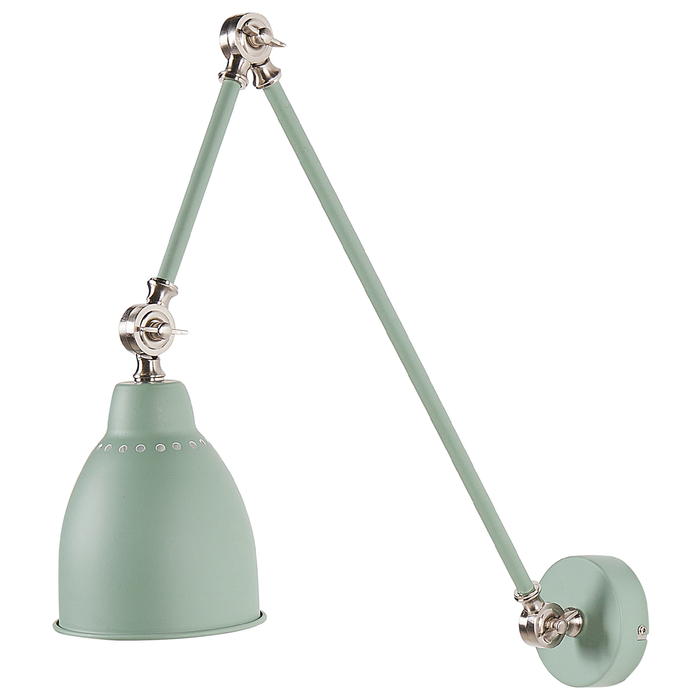 Beliani - MISSISSIPPI L - Wandlamp - Lichtgroen - Metaal