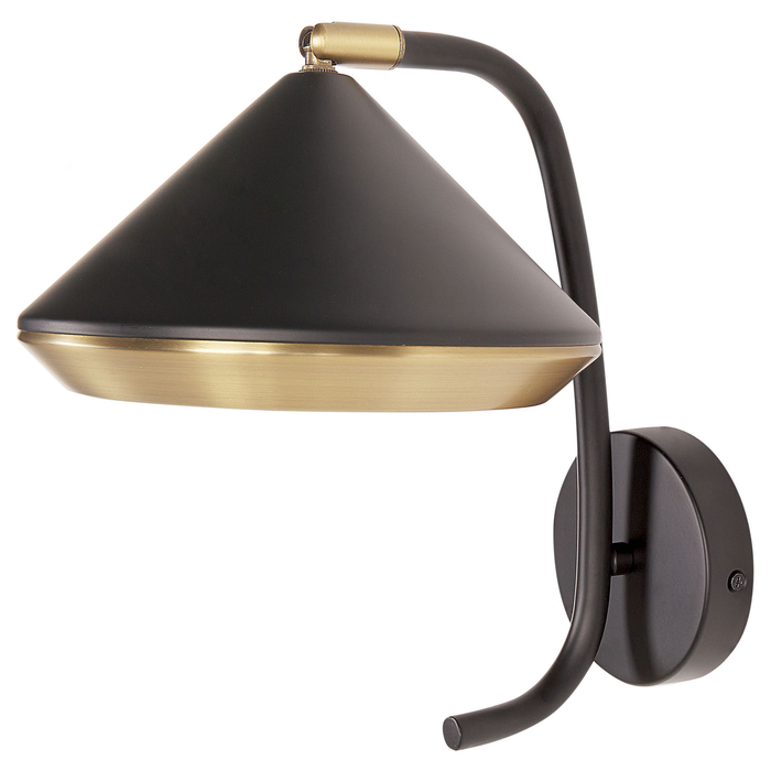 Beliani - MOKVI - Wandlamp - Zwart - Metaal