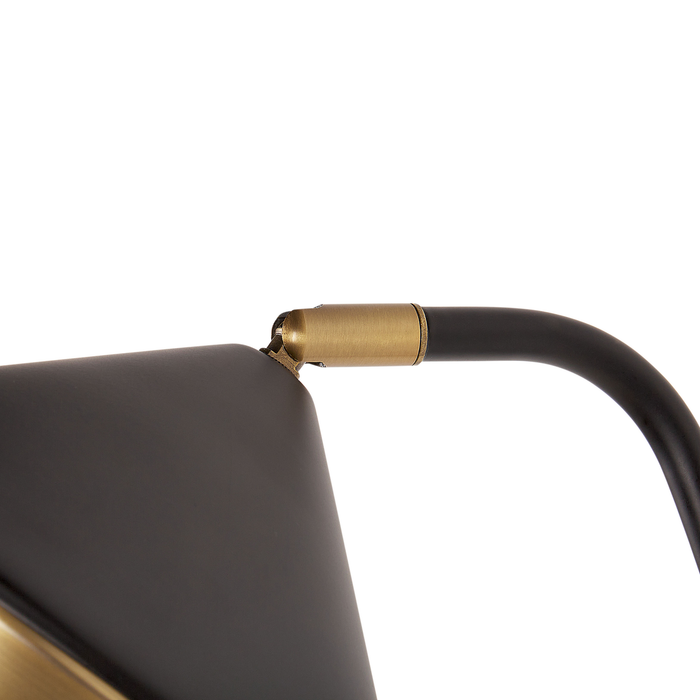 Beliani - MOKVI - Wandlamp - Zwart - Metaal