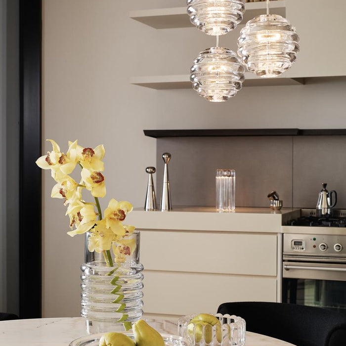 Tom Dixon Press Sphere Mini hanglamp LED Ø14 transparant