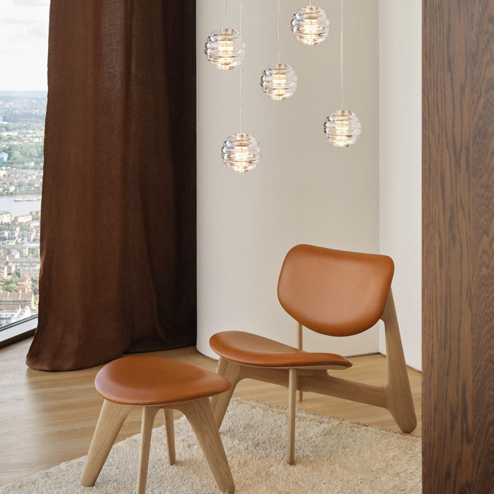 Tom Dixon Press Sphere Mini hanglamp LED Ø14 transparant