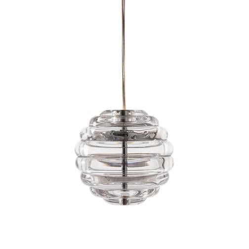 Tom Dixon Press Sphere Mini hanglamp LED Ø14 transparant