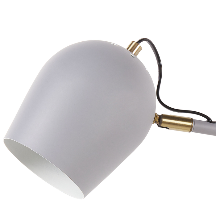 Beliani - ESTRELLA - Wandlamp - Lichtgrijs - Metaal