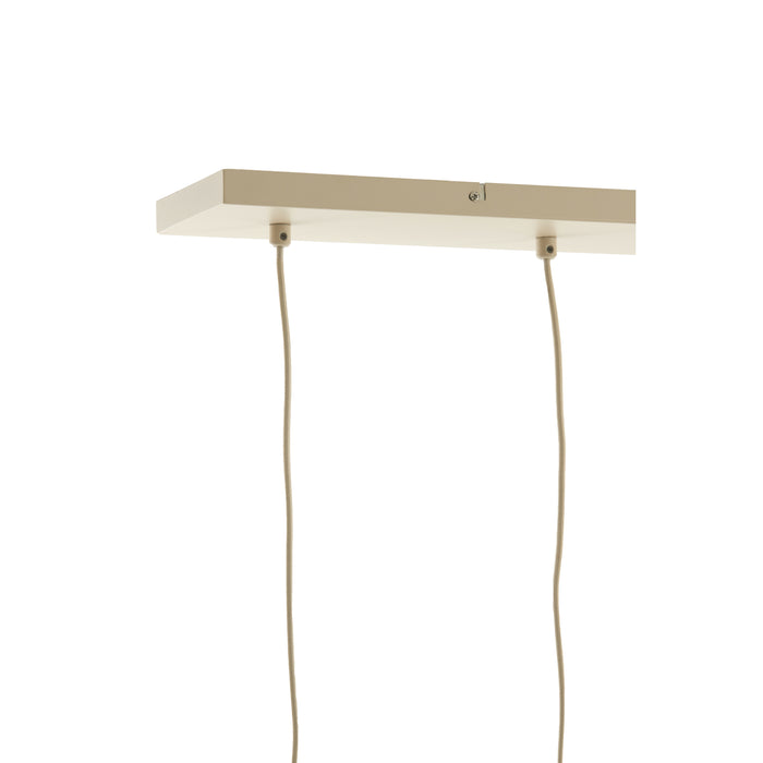 Light & Living Light&living Hanglamp 5L 100x15x21,5 cm ELATI zand
