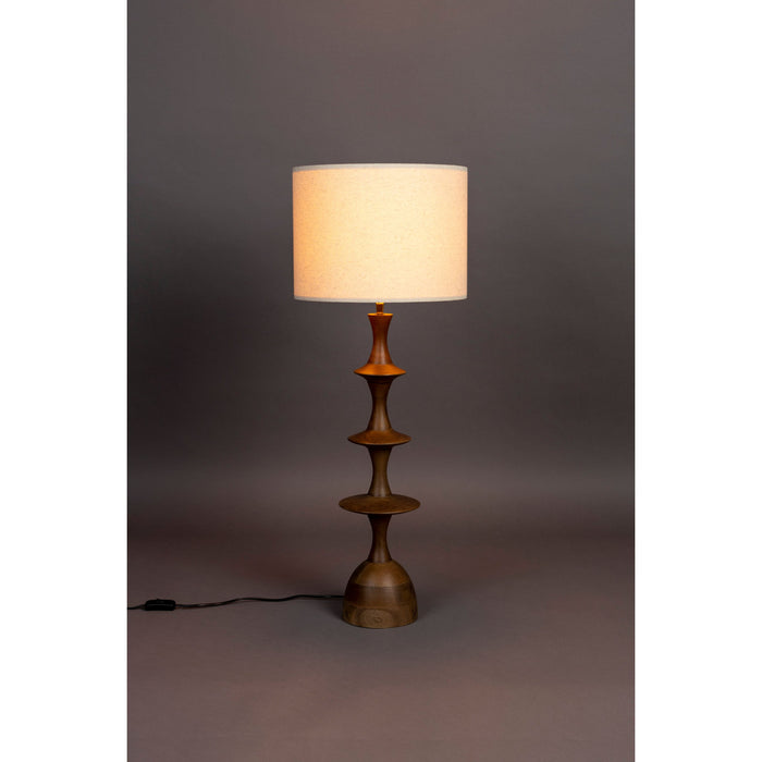 Dutchbone Cath Tafellamp Hout Bruin