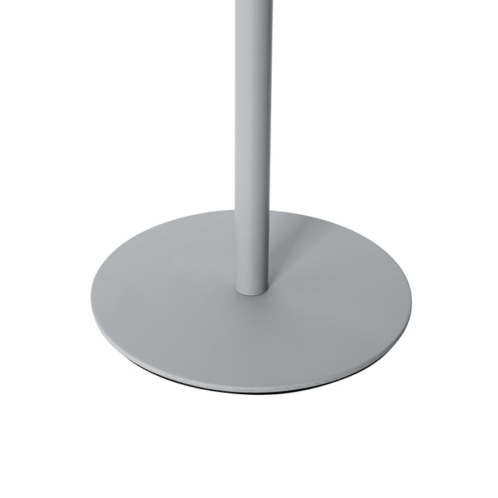 QAZQA Set van 2 tafellampen grijs oplaadbaar 40 cm IP54 - Jude