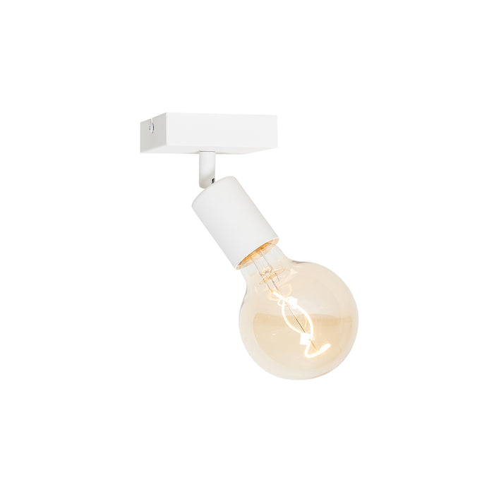 QAZQA Moderne spot wit vierkant - Facil