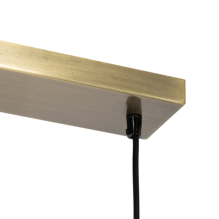 QAZQA Moderne hanglamp brons 5-lichts - Jeana