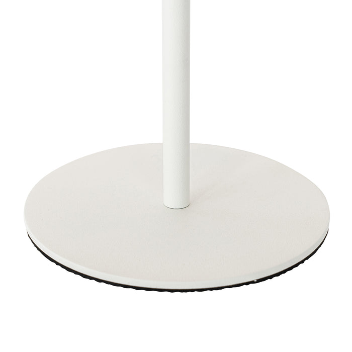 QAZQA Set van 2 tafellampen wit met dimmer en oplaadbaar RGBW -