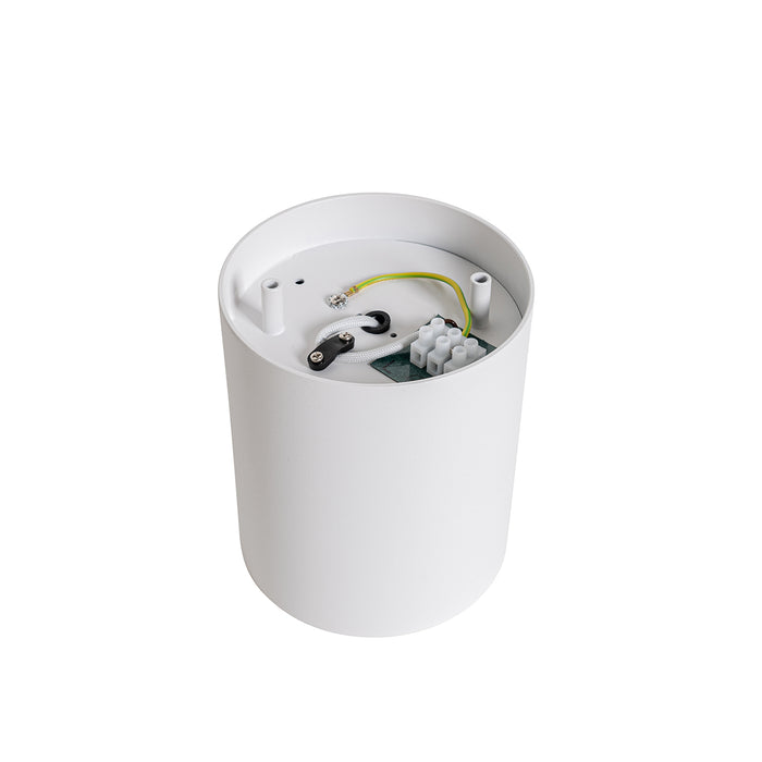 QAZQA Moderne plafondspot wit draai- en kantelbaar AR70 - Rondoo Up