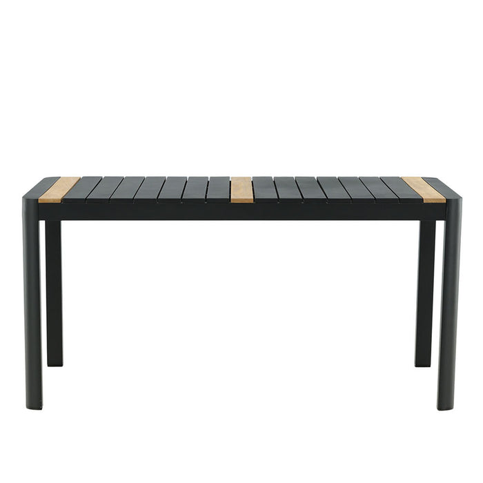 Rebellenclub Ferna Tuintafel - 150 x 90cm - Zwart