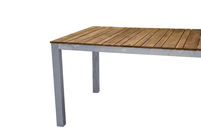 Rebellenclub Eski Tuintafel - 200 x 100cm - Naturel Hout