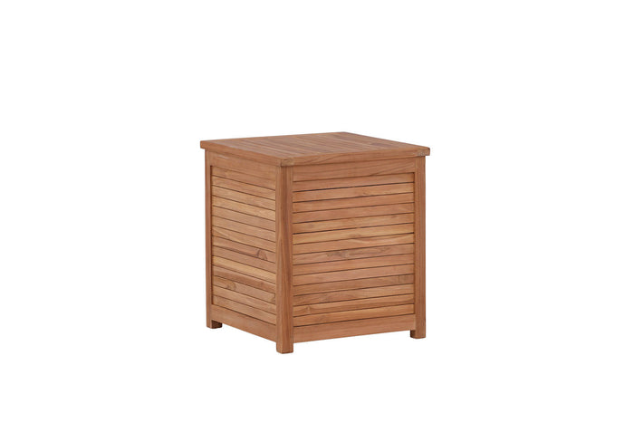 Rebellenclub Halon Kussen Opbergbox - 53 x 53cm - Naturel Hout