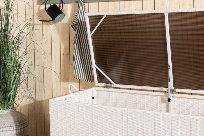 Rebellenclub Haven Kussen Opbergbox - Wit