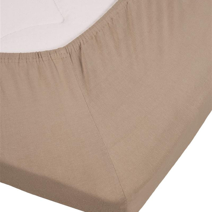 Beddinghouse Jersey Lycra - Topper Hoeslaken - 140x200/220 - Taupe