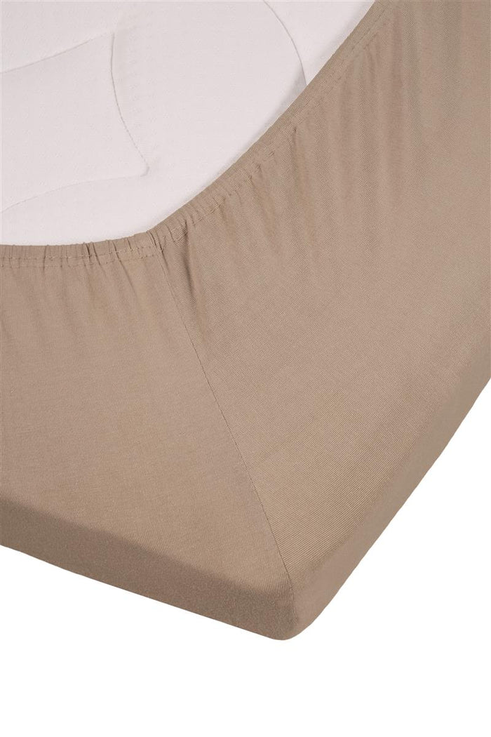 Beddinghouse Jersey Lycra - Topper Hoeslaken - 140x200/220 - Taupe