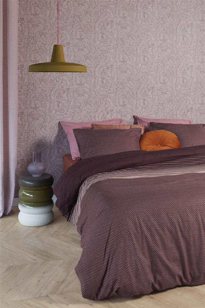 Beddinghouse Demi Dekbedovertrek - 240x200/220 - Donker Rood