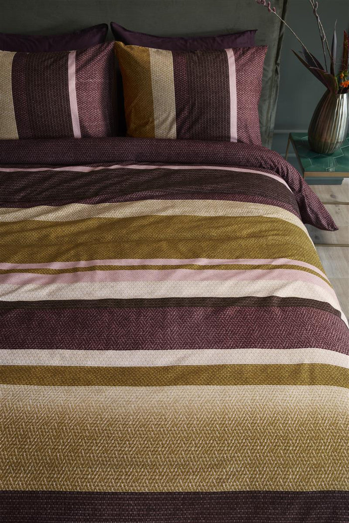 Beddinghouse Jorren Dekbedovertrek - 240x200/220 - Donker Rood