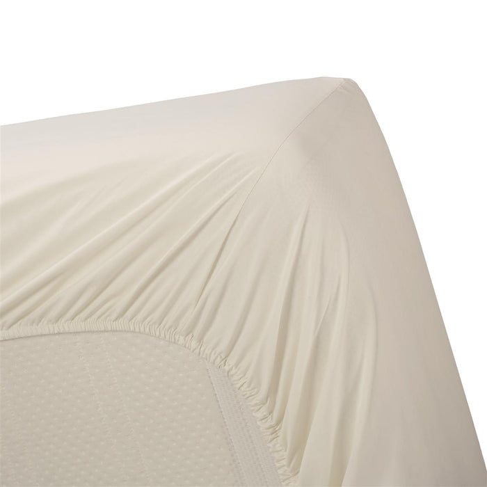 Beddinghouse Percale katoen - Hoeslaken - 90x200 - Gebroken wit