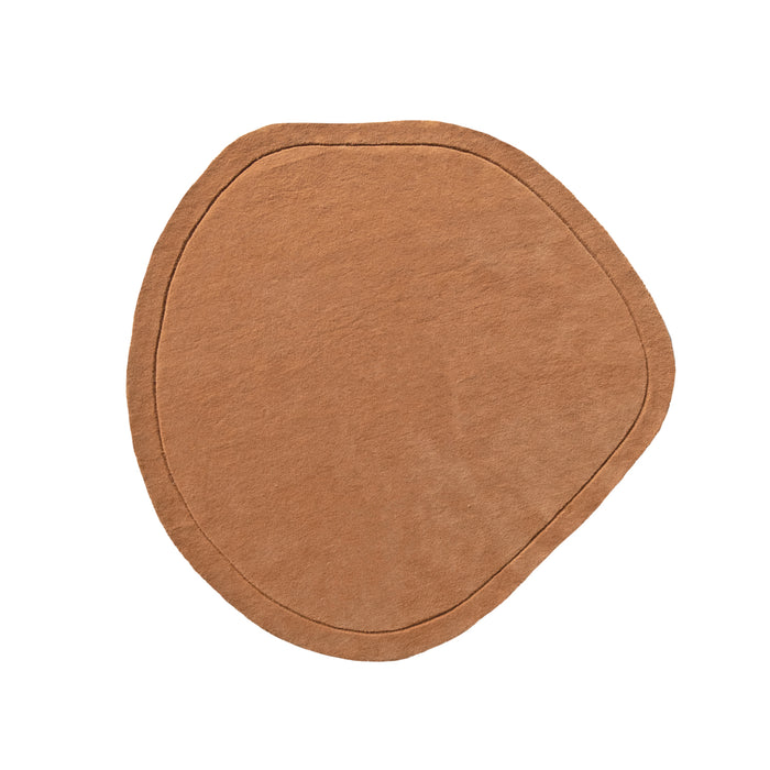 by fonQ Pebble Vloerkleed Ø 200 cm - Terra