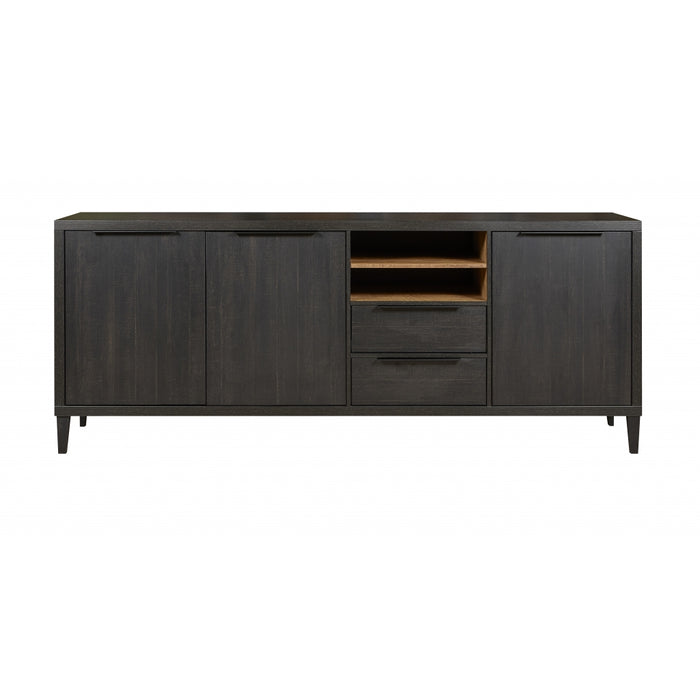 Dressoir Zwanenburg - Antraciet|Zwart - MDF