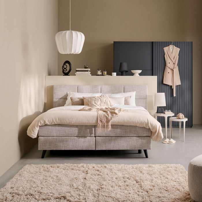 Kledingkast Bakel - Antraciet|Zwart - Spaanplaat