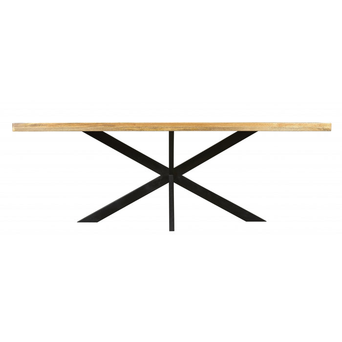 Eettafel Bemmel - Hout - Mango|Hout - Naturel - Hout