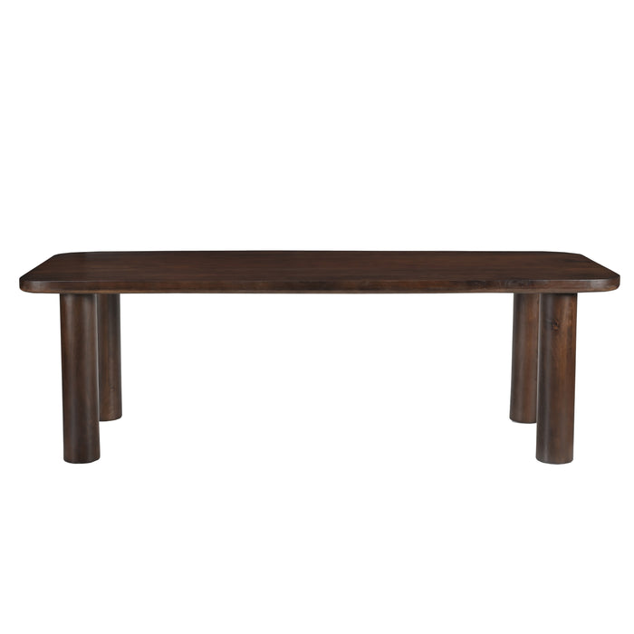 Livingfurn - Eetkamertafel Badou 240cm - Mangohout