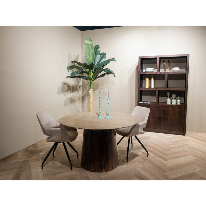 Livingfurn - Eetkamertafel Valentino Round 130cm