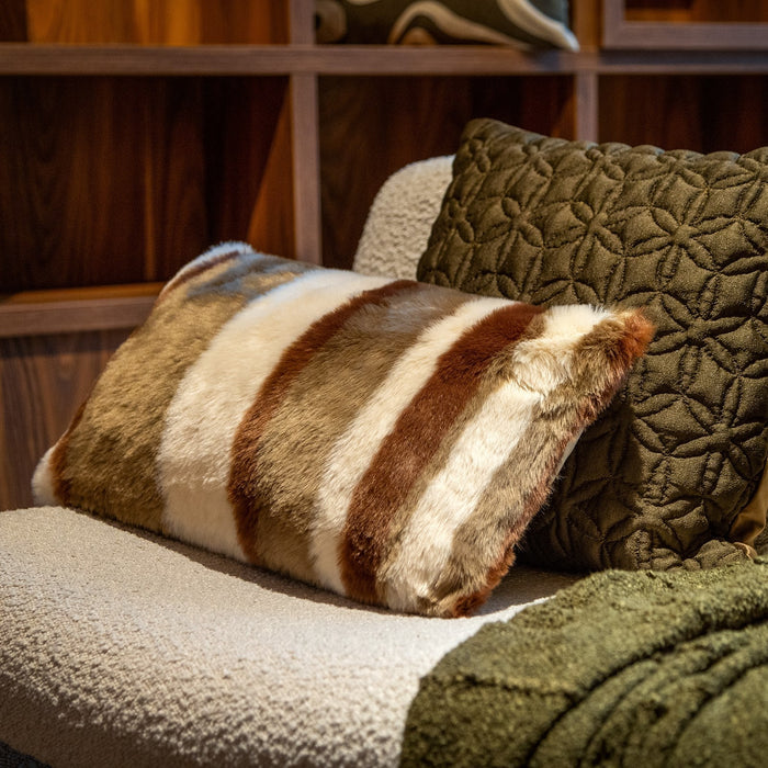 Dutch Decor sierkussen CLEO - 30x50 cm Military Olive