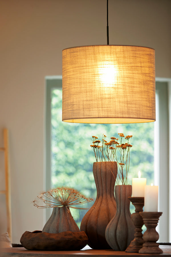 Light & Living - Kandelaar PESCARA - Ø12x20cm - Bruin